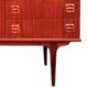 Vintage Scandinavian teak enfilade commode