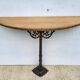 Console pied fonte 1900 Art Nouveau