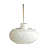 Danish modern mid-century 1950s glass ceiling lamp