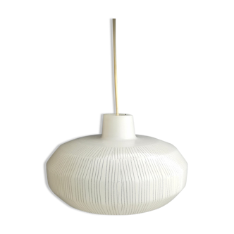 Suspension en verre du milieu du siècle moderne danois des années 1950
