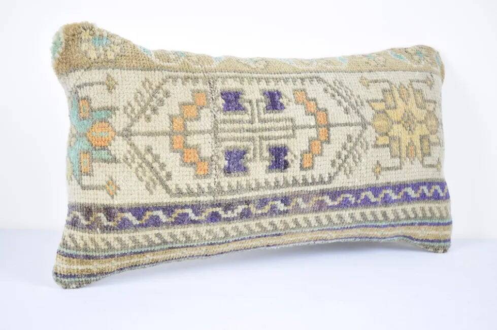 Vintage Turkish cushion cover 51x25 cm