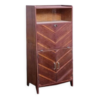 Secrétaire en bois, années 1950