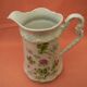Art Nouveau pitcher in German porcelain.