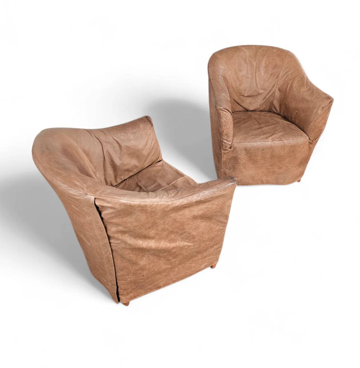 2 x Doralice lounge chair by Antonio Citterio / Paolo Nava / 1980s