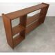 Suite of asymmetrical Scandinavian wall shelves 60s