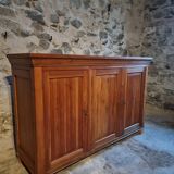 Vintage French pine buffet / Shop counter, 1930s