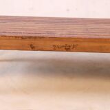 Old Burmese teak bench