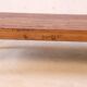 Old Burmese teak bench