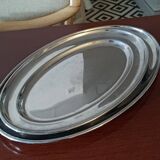 Set of two silver dishes