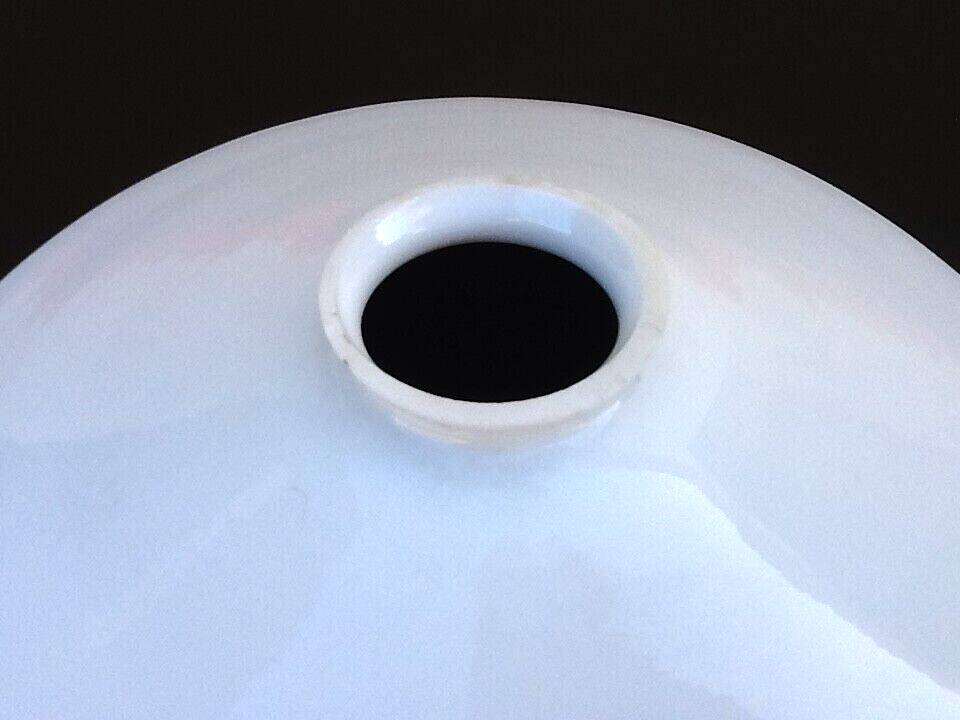 1930s lampshade for chandelier rises and falls opaline milk white