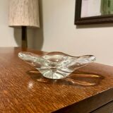Daum France crystal trinket tray