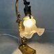 Art nouveau table lamp – flower
