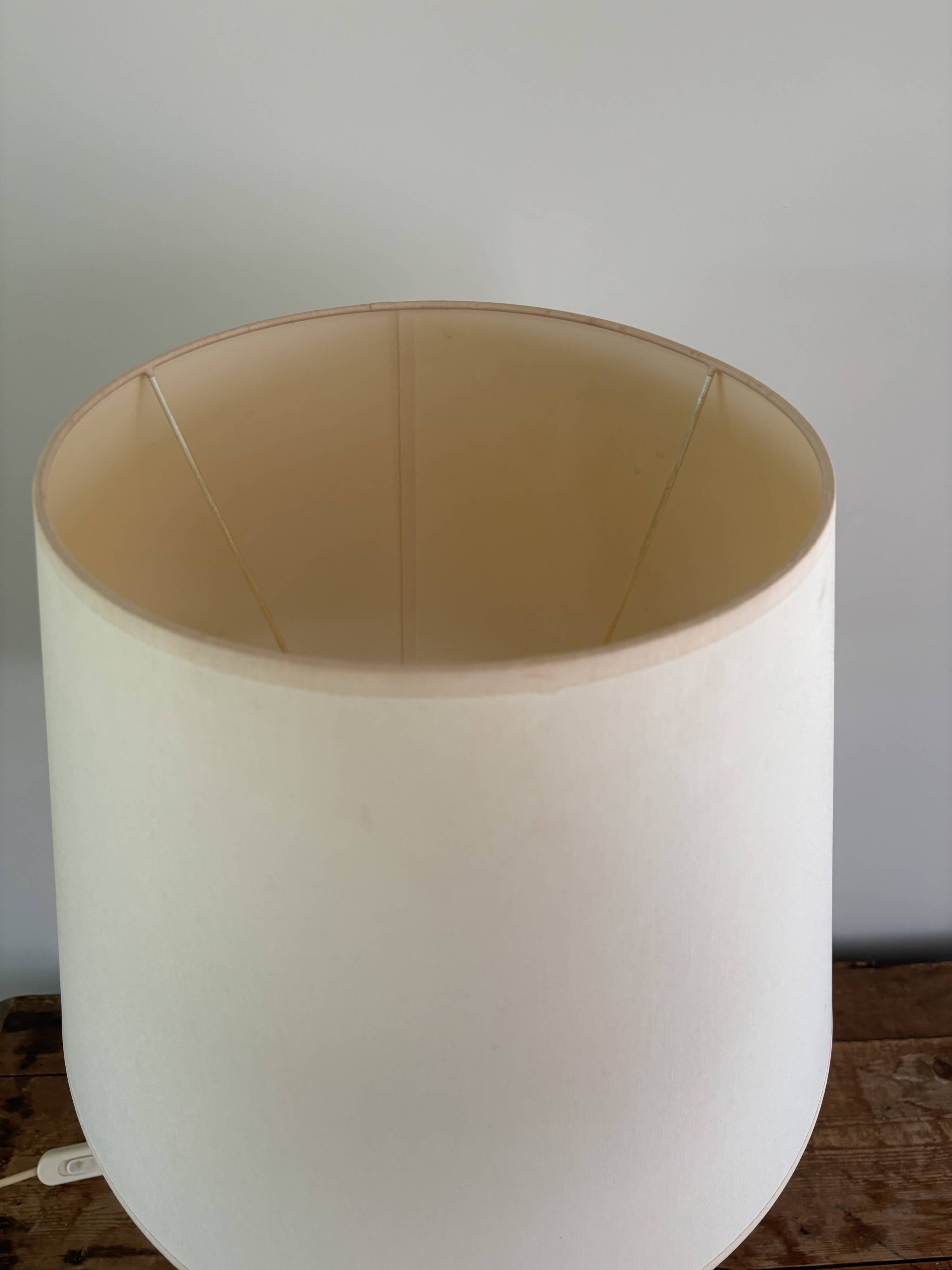 Vintage table lamp Murano glass design