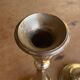 Pair of brass candlesticks