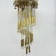 Mid-century design hanging lamp by Ernst Palme , Germany , 1970s