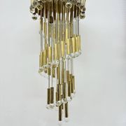 Mid-century design hanging lamp by Ernst Palme , Germany , 1970s