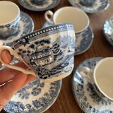 Service à café anglais Staffordshire
