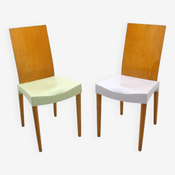 Italian Side Chairs by Philippe Starck for Kartell, 1990s