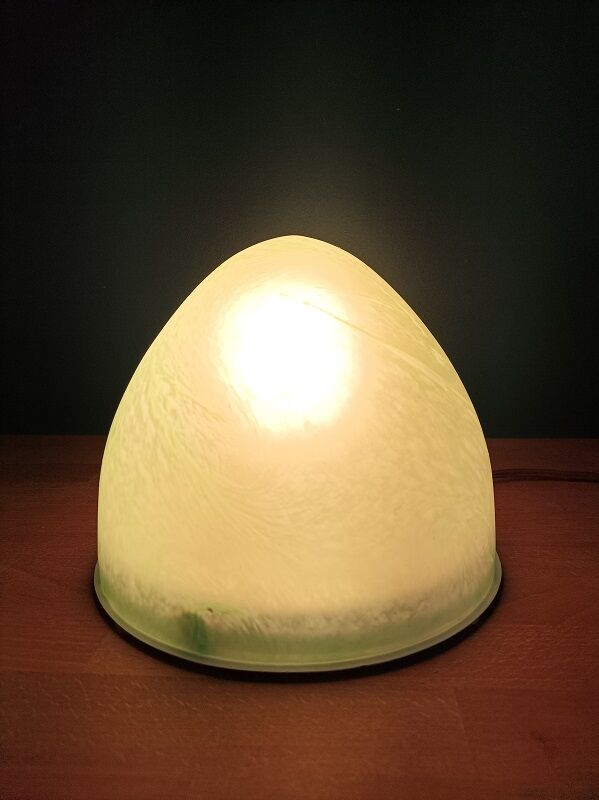 Bedside lamp living room glass variegated green