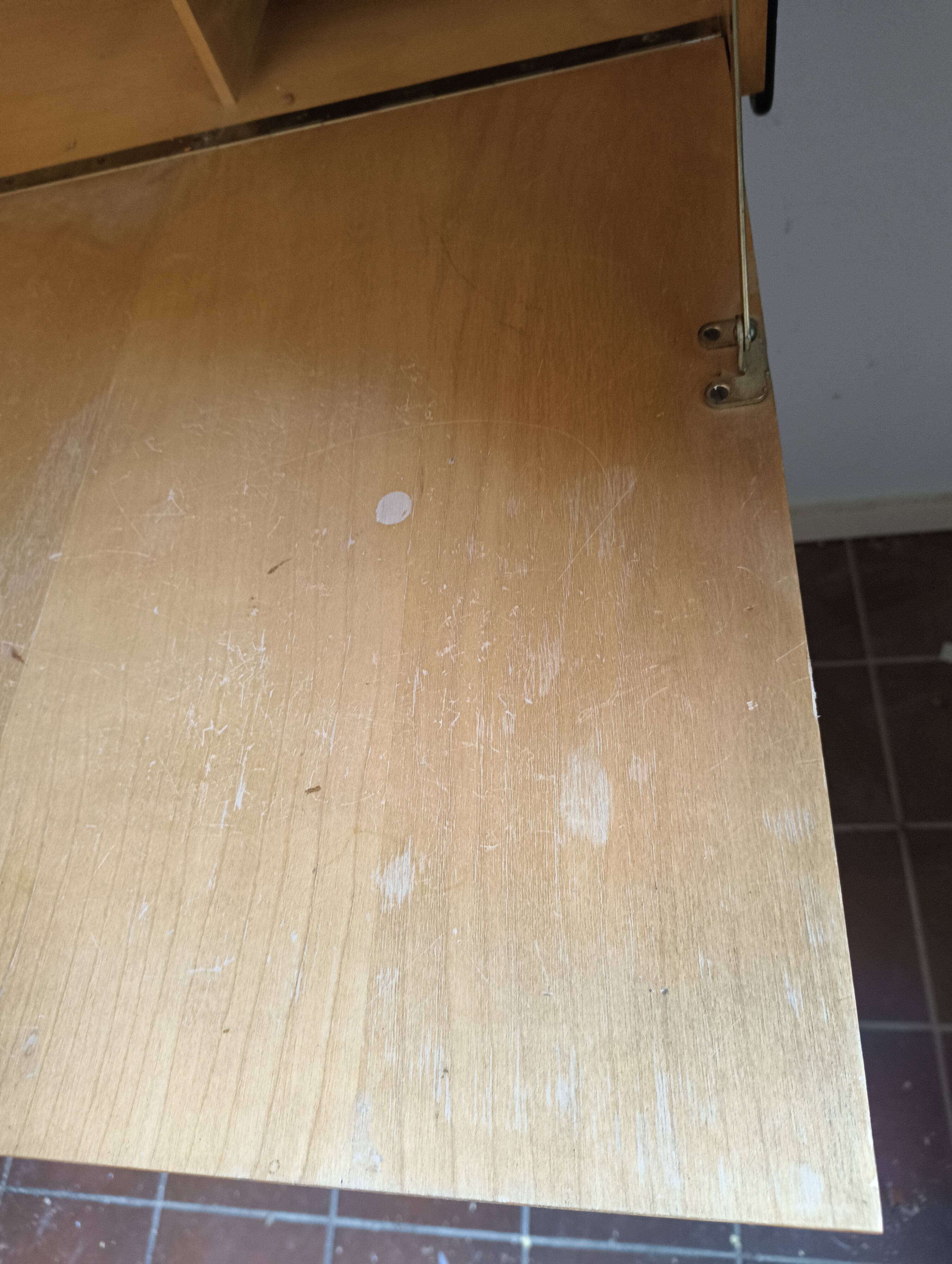 wall shelf unit secretary desk by Ernst Dieter Hilker for Omnia, 60s