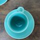 Celadon green coffee service