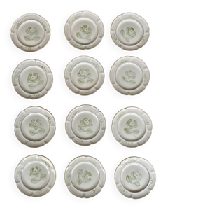 12 assiettes à dessert - niderviller