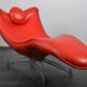 De Sede DS151 in red leather
