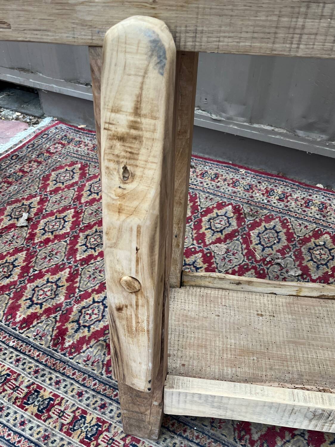 Oak workbench
