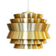 Pendant light "Trava" by Carl Thore for Granhaga Metallindustri. Sweden 1970s.