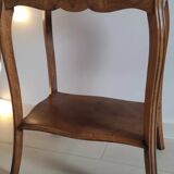 Vintage wooden dressing table with key