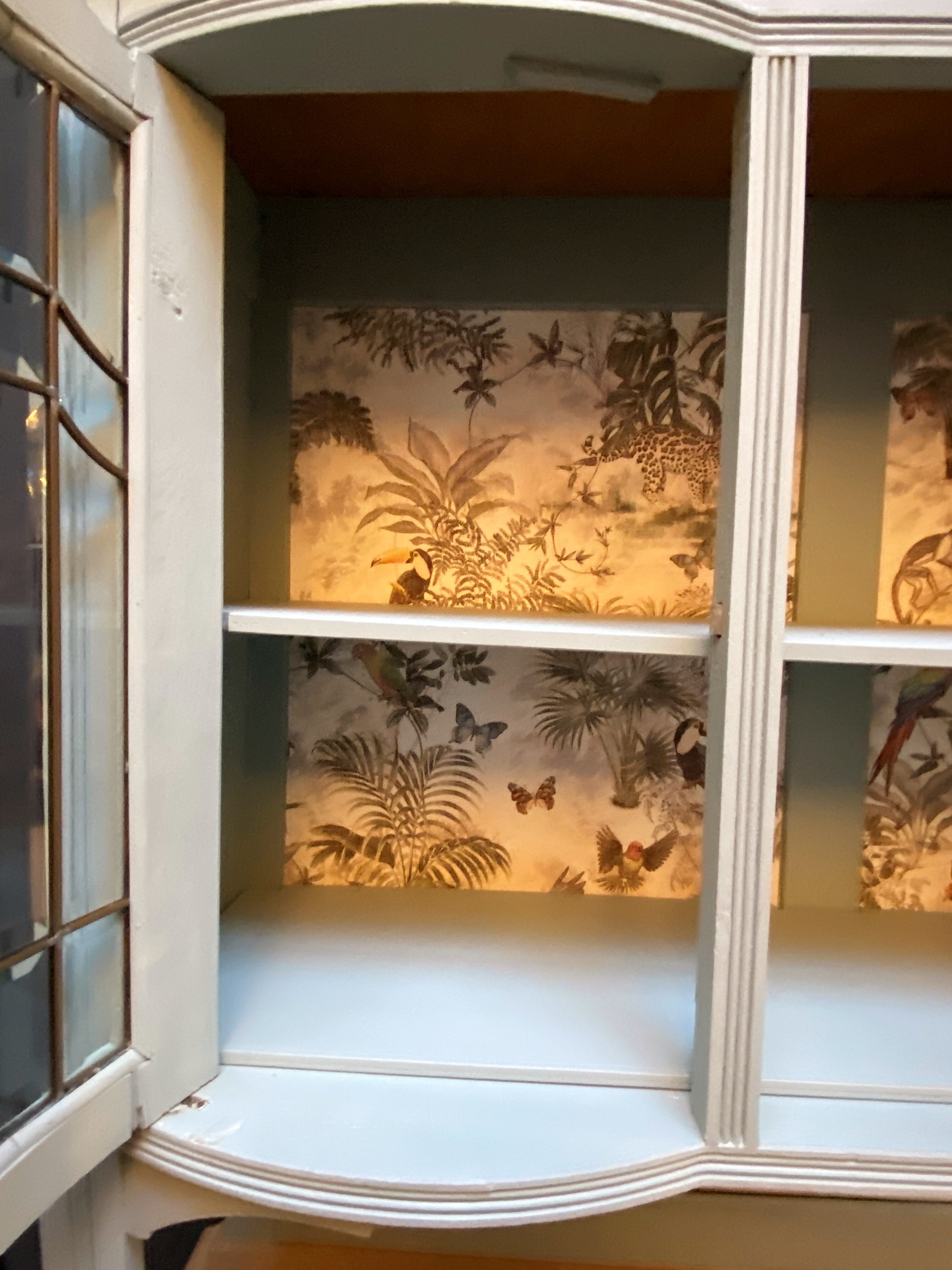 Two-body buffet cupboard