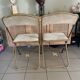 Lot de 2 Chaises pliantes d’opéra vintage