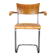 Chrome tubular chair in the style of Mart Stam, Czechoslovakia, 1930s.