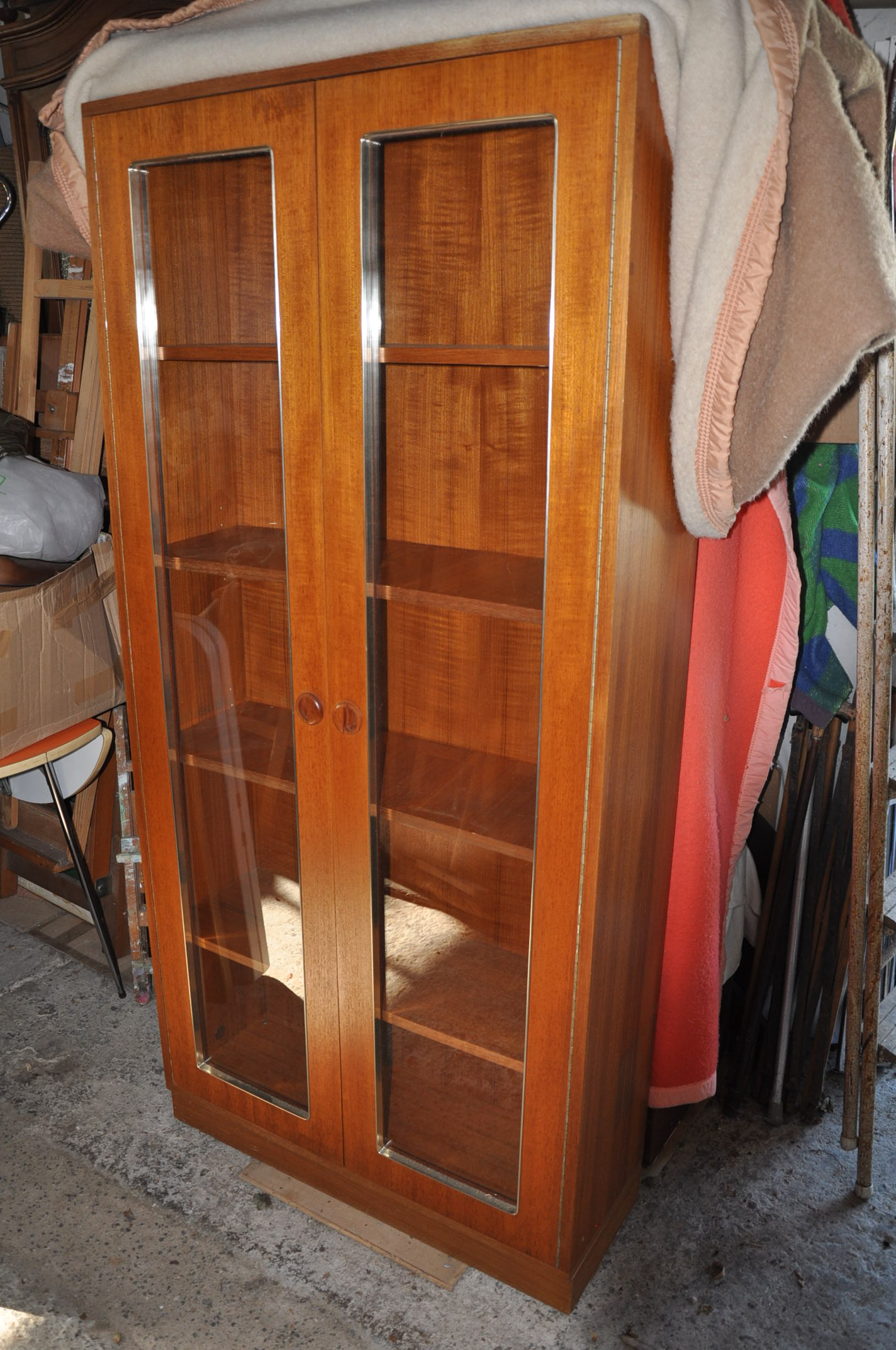 Scandinavian-style library