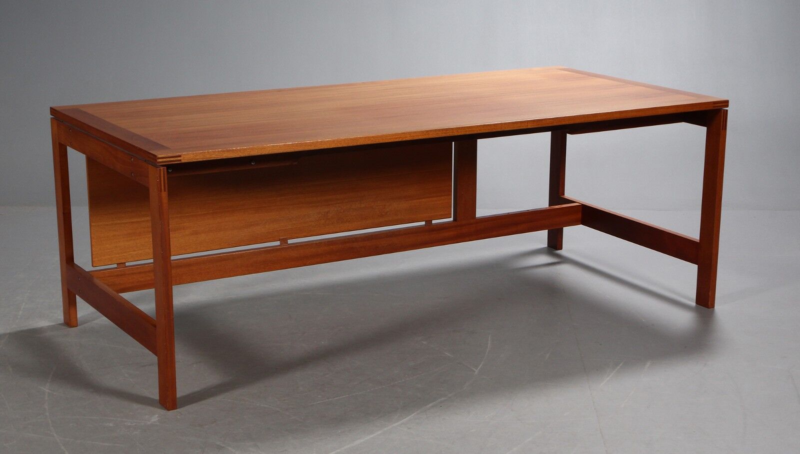 Danish midcentury writing desk by Henning Jensen & Torben Valeur