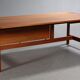 Danish midcentury writing desk by Henning Jensen & Torben Valeur