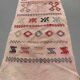 Ancien chemin de Kilim étroit turc 114x50 cm shabby chic, kelim vintage
