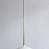 White Bakelite Czechoslovak Hanging Lamp, 1970s