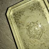 Presse papier verre Napoléon III XIXe siècle