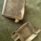 Set of 5 brass ashtrays