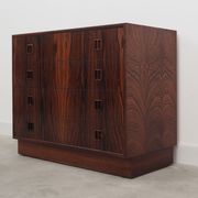Rosewood chest of drawers, Danish design, 1960s, made by Hjørnebo