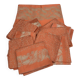 Nappe papillons corail et 12 serviettes