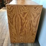 Commode Gautier en bois en pin de 1970