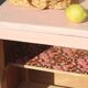 Small powder pink Parisian wardrobe