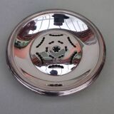 Silverplated butter press