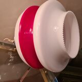 Pendant lamp 1960 to 70 in opaline 2 colors, 30x40