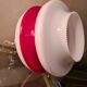 Pendant lamp 1960 to 70 in opaline 2 colors, 30x40