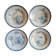 4 old plates In the city of St Denis Paris News