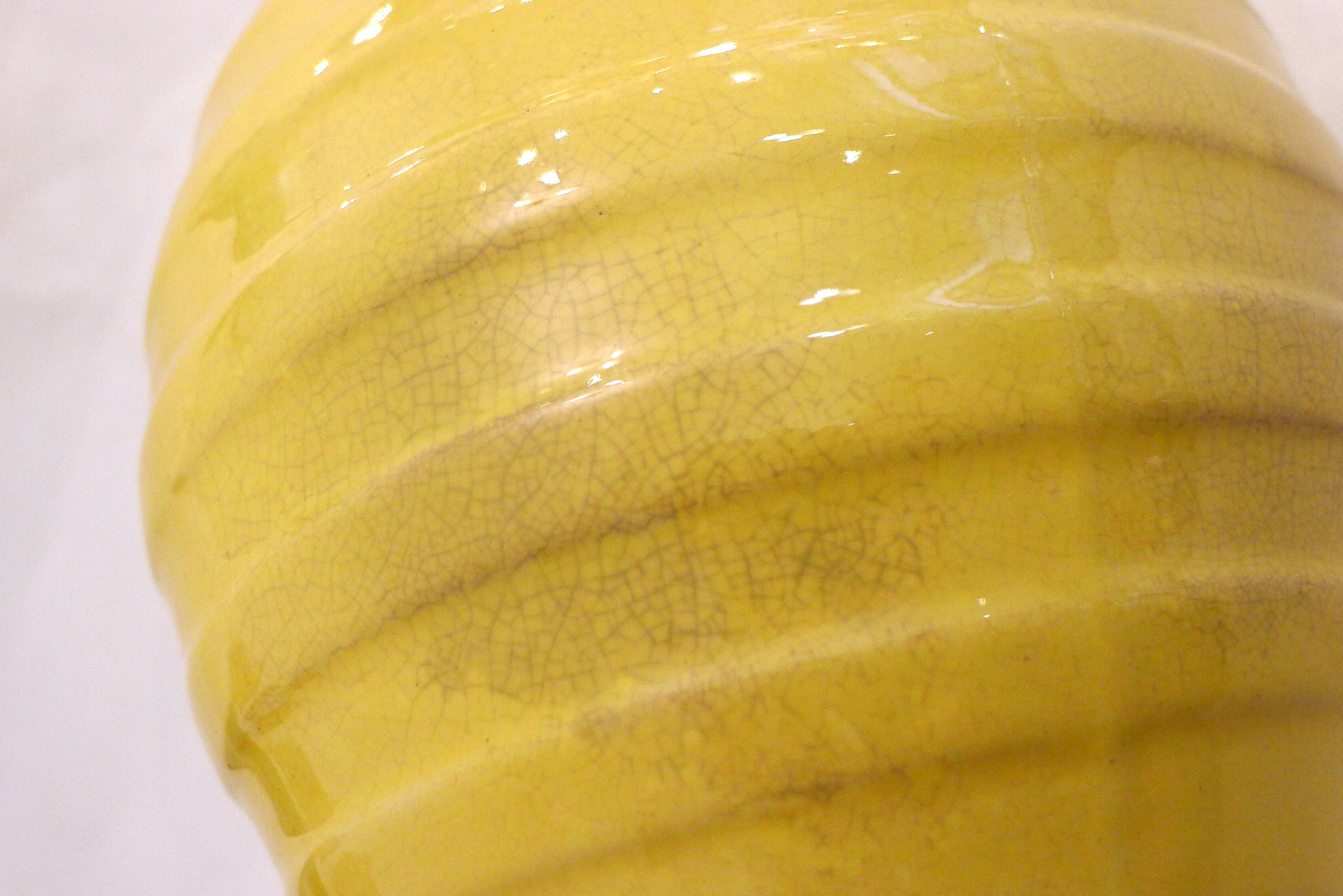 Art Deco pitcher from the 1950s in Orchies earthenware.