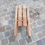 Old wooden sled